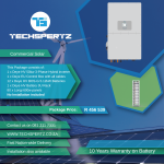 Deye 50KW Inverter & 60KWH Battery Solar Kit