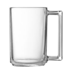 Clear Glass Mug Arc Bonne Heure Mug 320ML Tempered 110X70MM Set Of 6