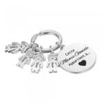 CAS102714 - Personalized Kiddies Keyring Stainless Steel