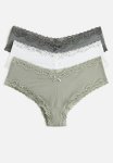 3-PACK Hipster Briefs - Green