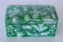 Green Animal Design Box / Lid Rectangular 10X21X11CM