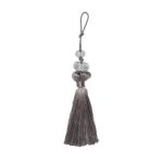 Capri Key Tassel Grey
