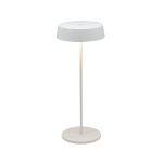 Slender Black Or White Dimmable Rechargeable Table Lamp - Black
