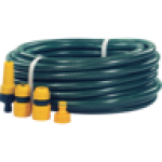 Pvc Garden Hose Kit With Fittings 12.5MM X 20M