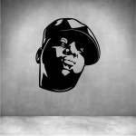 The Notorious Big-biggie - Rust Coat L 500 X H 600MM