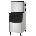 Snomaster 320KG Plumbed In Commercial Ice Maker- Square Block Ice