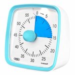 Yunbaoit Visual Timer With Night Light 60-MINUTE Countdown Timer For Kids And Adults Silent Classroom Timer Time Management Tool