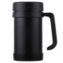 500ML/17OZ Mug Stainless Steel Vacuum Flasks Thermoses Black
