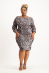 Amber Plisse Dress - XXL