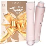 Bikini Trimmer For Women 2 In 1 Electric Shaver For Women Pubic Hair Trimmer Waterproof IPX7 With LED Bikini Razor For Leg Arm U