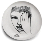 Carrol Boyes Dinner Plate -an Eye 4 Detail
