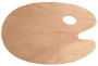 Wooden Kidney Palette - Large