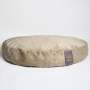 Cord Velour Dog Bed - Khaki / XL