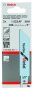 Bosch Reciprocating Saw Blade S 522 Af Flexible For Metal