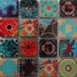 Porcelain Moroccan Mosaic Tile Marrakesh 15 X 15CM