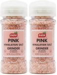 Badia Pink Himalayan Salt Grinder 4.5 Oz Pack Of 2