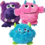 Dog Squeaky Toys 3 Pack Plush Dog Toy Pack For Puppy Medium Monster