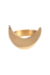 Crescent Moon Ring - Medium - Size O