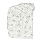 Babes & Kids Little Acorn Moses Basket Arctic Animals Cot Fitted Sheet