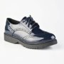 Madison Nyla Lace Up Brogue Navy