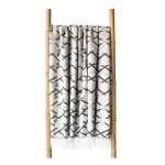Himba Oyster Grey & Cocoa Throw
