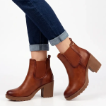 Esther 7 Gusset Ankle Boot - Tan - 8