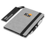 Colourblock A5 Soft Cover Notebook - Red