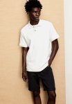 Slim Fit Cotton Twill Shorts - Dark Grey