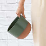 Pluto Planter - Forest Green - 16CM
