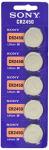 Sony CR2450 3V Lithium Coin Battery Pack Of 5 Batteries