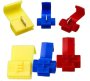 75PC T-splice Scotch Lock Electrical Wire Connectors Press Fit