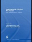 International Conflict Mediation - New Approaches And Findings Hardcover New