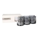 Short Whisky Glasses 6 Piece Set 280ML