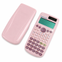 Pink Scientific Calculator 417 Functions For School College & Maths