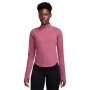 Nike Women's Dri-fit Tempo 1/4 Zip Running Long Sleeve Top
