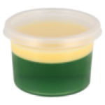 Green Jelly & Custard Desserts