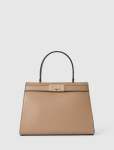Lara Small Lady Top Handle Bag - 0 Mink