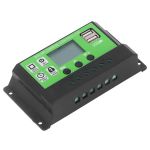 Solar Charge Controller 10A 12V 24V Lcd Display For Solar Panel