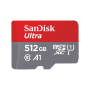 SanDisk Ultra 512GB 150MBS A1 Class 10 Microsdxc Card SDSQUAC-512G-GN6MN
