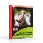 Craft-a-cover Quotation Folder Red Dafrique