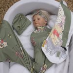 Wrap Set Swaddle Set Watercolour Rainbow Winnie The Pooh