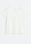 Ribbed Top - Natural White