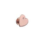 Nickel - Large Heart Charm For Watch Band