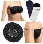Qosmedix Disposable Spray Tanning Kit 4 Pieces