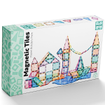 Learn And Grow Magnetic Tiles Pastel Builders Pack 112 Piece