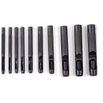 Craft Round Hollow Punch Set 10PCS Leather