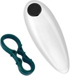 Auto Electric Can Opener Hands Free Smooth Edge Safety Design Battery Operated Bottle Opener