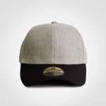 American Two Tone Cap - Grey Melange charcoal Osfm
