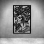 Tribal Woman - Matt Gold / L 640 X H 1000MM