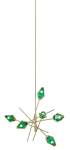 Milan Suspension Light – Green